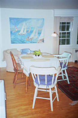 Dine and relax under the sailboats in Barnstable, Cummaquid Mid Cape Cod
