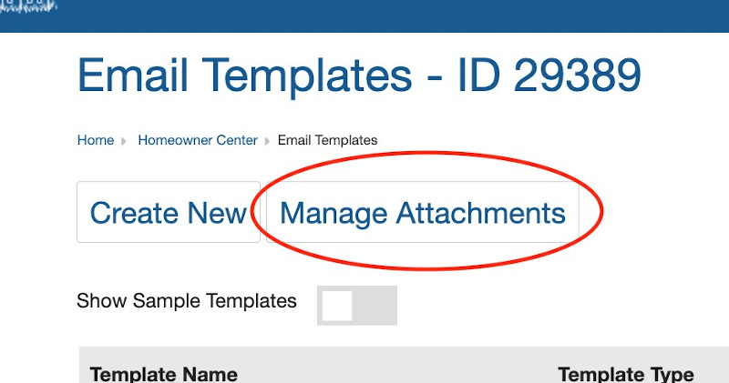 Manage Email Templates