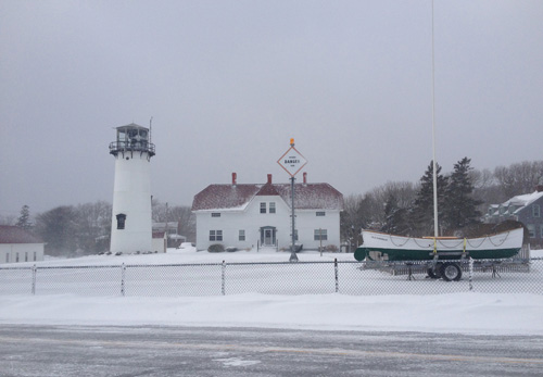 Chatham Lighthouse in the Winter