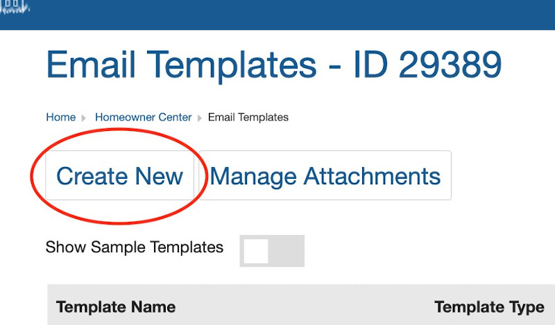 Create New Email Templates